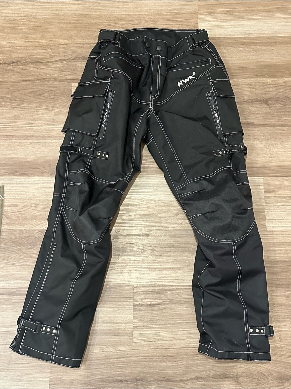 HWK Insulated and Padded Motorcycle Pants, Size XXL Like New